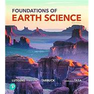 Foundations of Earth Science (Print Offer Edition) book cover, ISBN 9780135851357