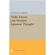 Nishi Amane and Modern Japanese Thought