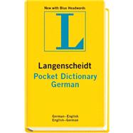 Langenscheidt Pocket Dictionary German: German-english English-german