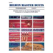 Belwin Master Duets : Trombone (Easy)