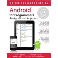 Android for Programmers An App-Driven Approach