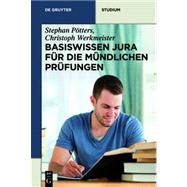 Basiswissen Jura Fur Die Mundlichen Prufungen