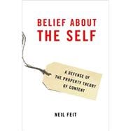 Belief about the Self A Defense of the Property Theory of Content