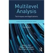 Multilevel Analysis: Techniques and Applications, Third Edition,9781138121362
