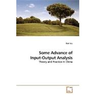 Some Advance of Input-output Analysis