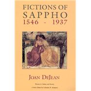 Fictions of Sappho, 1546-1937