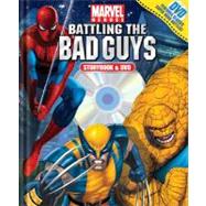 Marvel Heroes Battling the Bad Guys Book and DVD