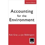 Accounting for the Environment; Second Edition