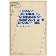 Pseudo-Differential Operators on Manifolds with Singularities