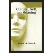 Culture, Self & Meaning