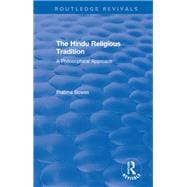 The Hindu Religious Tradition