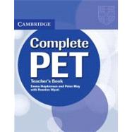Complete Pet Teacher's Book
