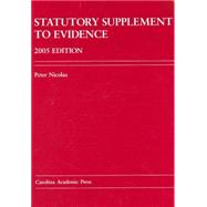 Evidence : Problems, Cases and Materials Document Supplement