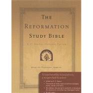 Holy Bible English Standard Version Reformation Study Bible - Burgundy, Genuine Leather, with Maps