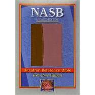 New American Standard Bible Ultrathin Reference : NASB Update LeatherTex, Brown/Pink