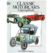 Classic Motorcars Coloring Book