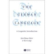 The German Language A Linguistic Introduction