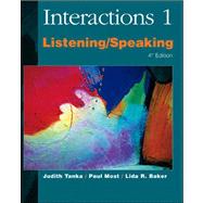 Interactions 1: Listening/Speaking