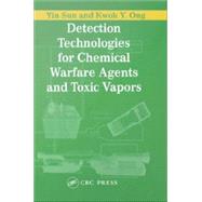 Detection Technologies for Chemical Warfare Agents and Toxic Vapors