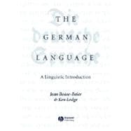 The German Language A Linguistic Introduction