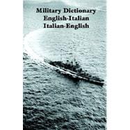 Military Dictionary English-Italian Italian-English