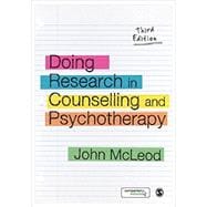 Doing Research in Counselling and Psychotherapy