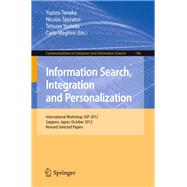 Information Search, Integration and Personalization