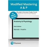 Modified Mastering A&P with Pearson eText -- Access Card -- for Anatomy & Physiology (18-Weeks)