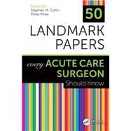 50 Landmark Papers Every Acute Care Surgeon Should Know