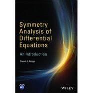 Symmetry Analysis of Differential Equations An Introduction