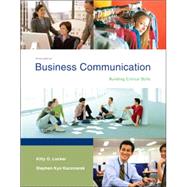 Business Communication : Building Critical Skills with BComm GradeMax