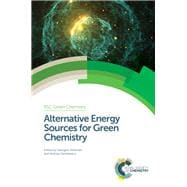 Alternative Energy Sources for Green Chemistry