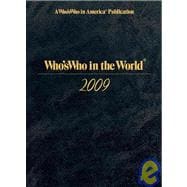 Who's Who in the World 2009