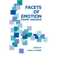 Facets of Emotion: Recent Research