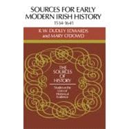 Sources for Modern Irish History 1534â€“1641