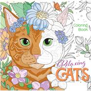 Relaxing Cats Coloring Book