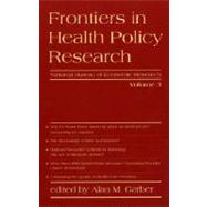 Frontiers in Health Policy Research - Vol. 3