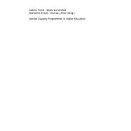 Gender Equality Programmes in Higher Education