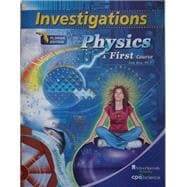 Physics - a First Course, Investigations Manual (Item # 492-2820)