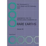 Handbook on the Physics And Chemistry of Rare Earths