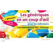 Les génériques en un coup d'oeil pour les infirmiers 2021-2022