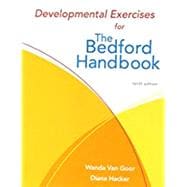 Developmental Exercises for The Bedford Handbook