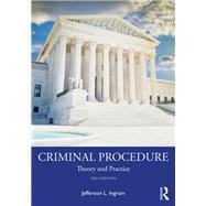 Criminal Procedure book cover, ISBN 9780367371425