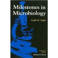 Milestones in Microbiology: 1546 To 1940