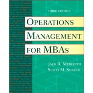 Operations Management for MBAs, 3rd Edition