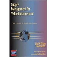 Supply Management for Value Enhancement : Best Practices in Supply Management