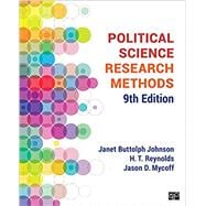 Political Science Research Methods,9781544331430