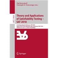Theory and Applications of Satisfiability Testing - Sat, 2018