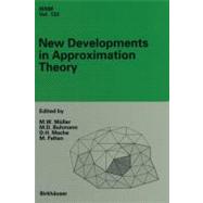 New Developments in Approximation Theory: 2nd International Dortmund Meeting (Idomat) '98, February 23-27, 1998