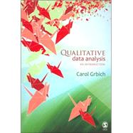 Qualitative Data Analysis : An Introduction